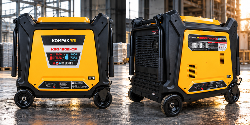 Load image into Gallery viewer, Kompak 16 kVA Dual-Fuel Inverter Stromerzeuger