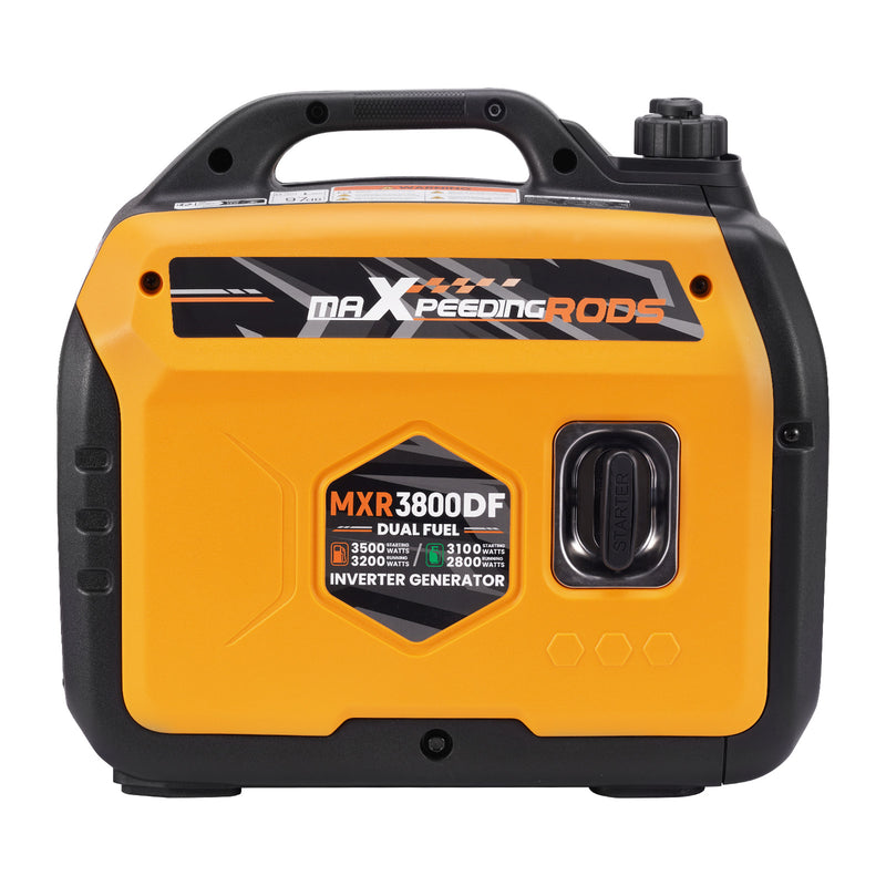 Load image into Gallery viewer, MaXpeedingrods Benzin & LPG Dual Fuel Inverter Stromerzeuger 3500W