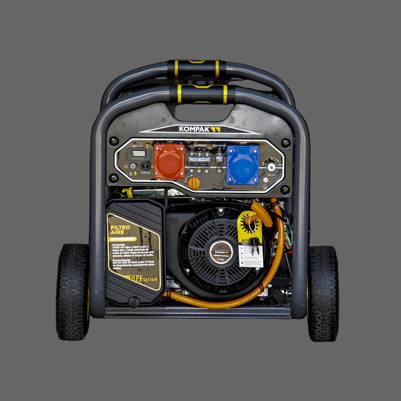 Laden Sie das Bild in Galerie -Viewer, KOMPAK Dual Fuel Gas Benzin 10kVA Stromaggregat 230V/400V