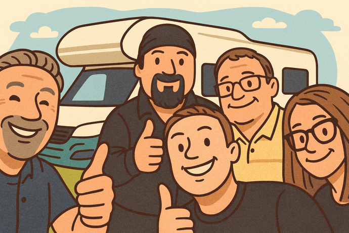 Gasfachfrau vertraut auf uns! Einbaupartner Thommy`s Tools2Camp & Julians GNS