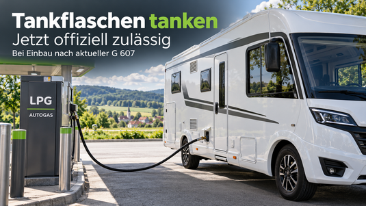Tankflaschen an Autogastankstellen befüllen: Jetzt offiziell zulässig