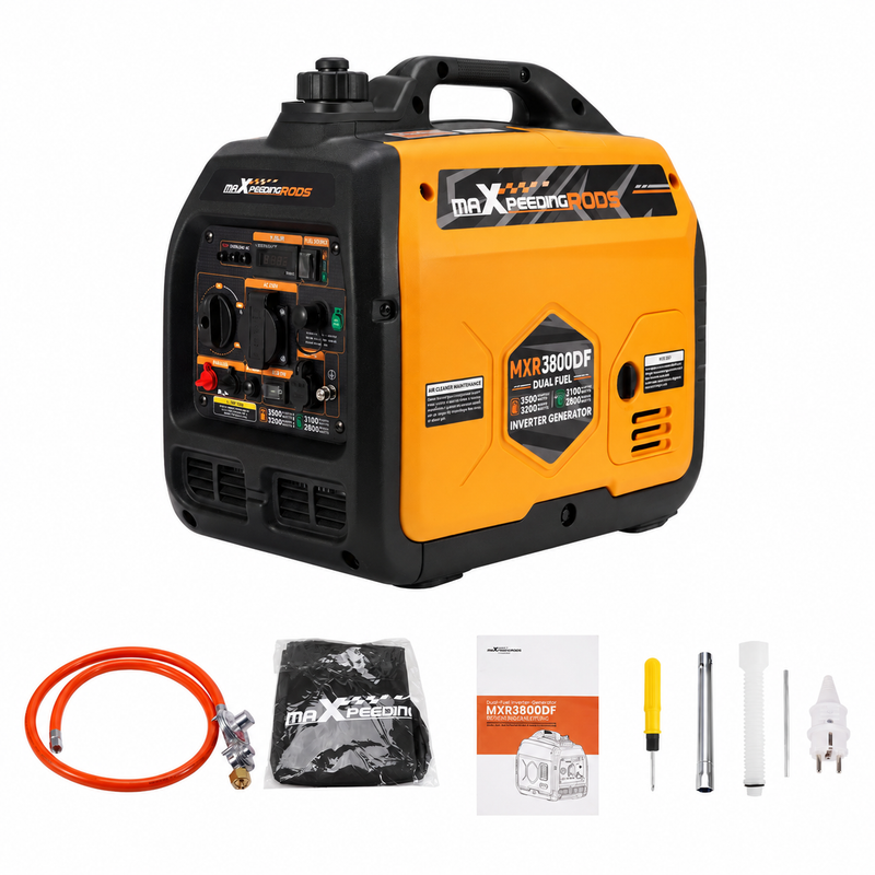 Load image into Gallery viewer, MaXpeedingrods Benzin &amp; LPG Dual Fuel Inverter Stromerzeuger 3500W
