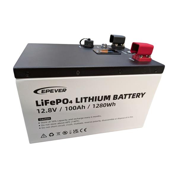 Load image into Gallery viewer, Epever LiFePO4 Batterie 12,8V 100Ah IP65 EPEVER-100AH
