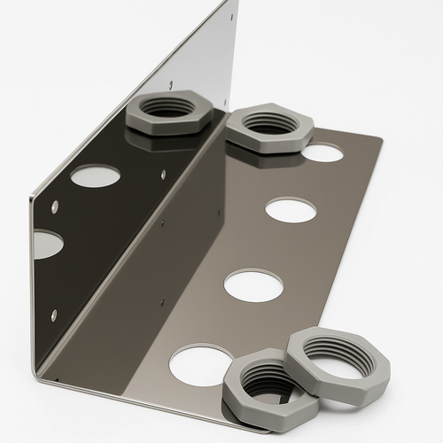 Halter für LPG Fülladapter 21.8 Edelstahl V2A