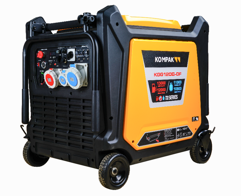 Load image into Gallery viewer, Kompak 16 kVA Dual-Fuel Inverter Stromerzeuger
