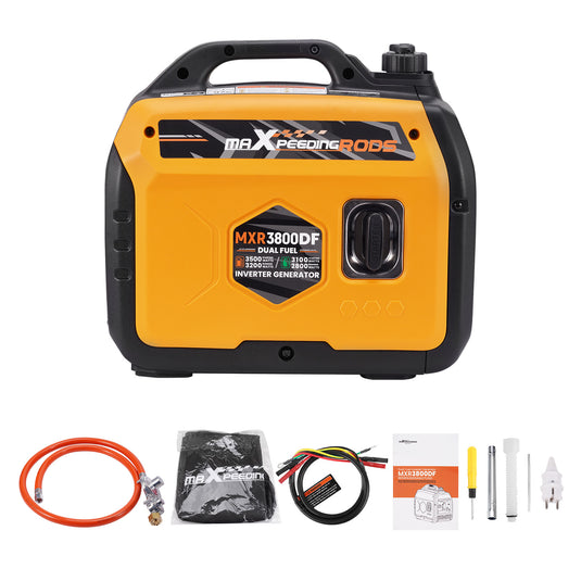 MaXpeedingrods Benzin & LPG Dual Fuel Inverter Stromerzeuger 3500W