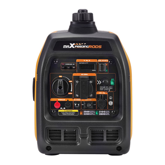 MaXpeedingrods Benzin & LPG Dual Fuel Inverter Stromerzeuger 3500W